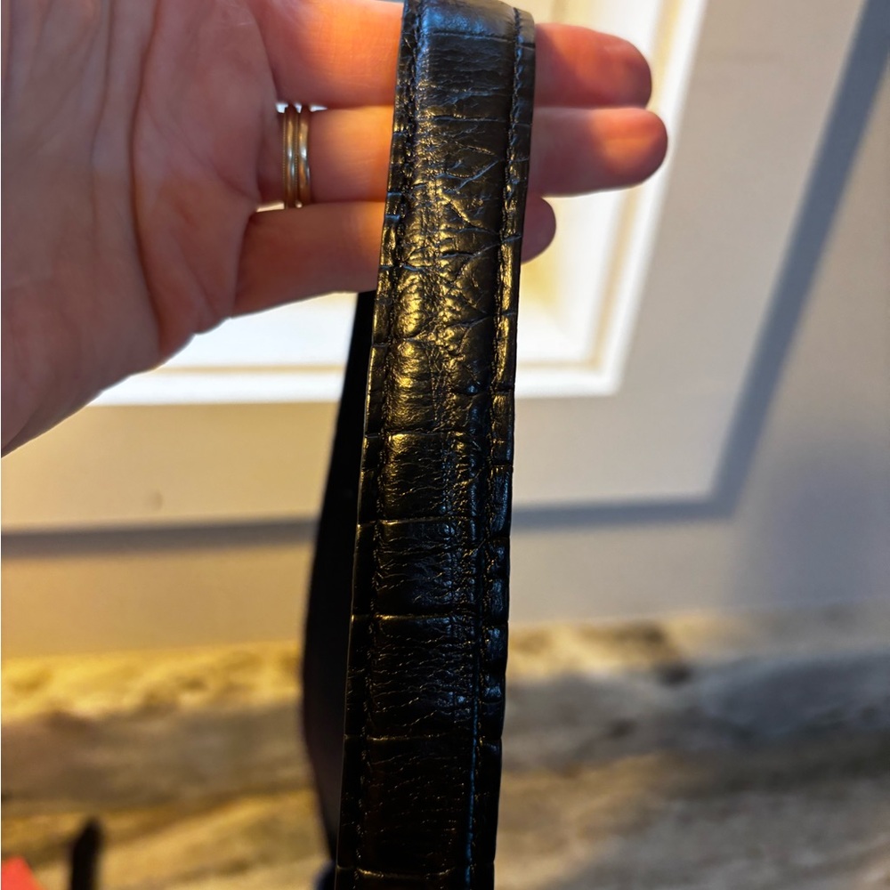 BRIGHTON Black Pebble
Leather Medallion Shoulder
Bag - Picture 7 of 10